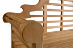Lutyens 3 Seater Teak Bench