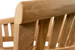 Teak garden chairs
