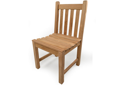Sandringham side chair for sale at Just Teak