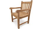 Teak garden chairs