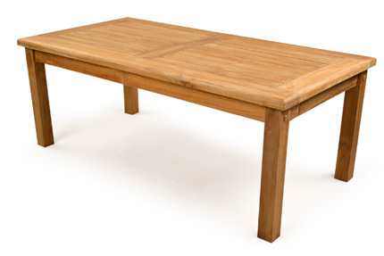 Rectangular teak coffee tables for sale at Just Teak