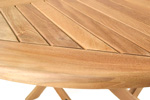 Teak garden furniture