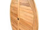 Teak garden table